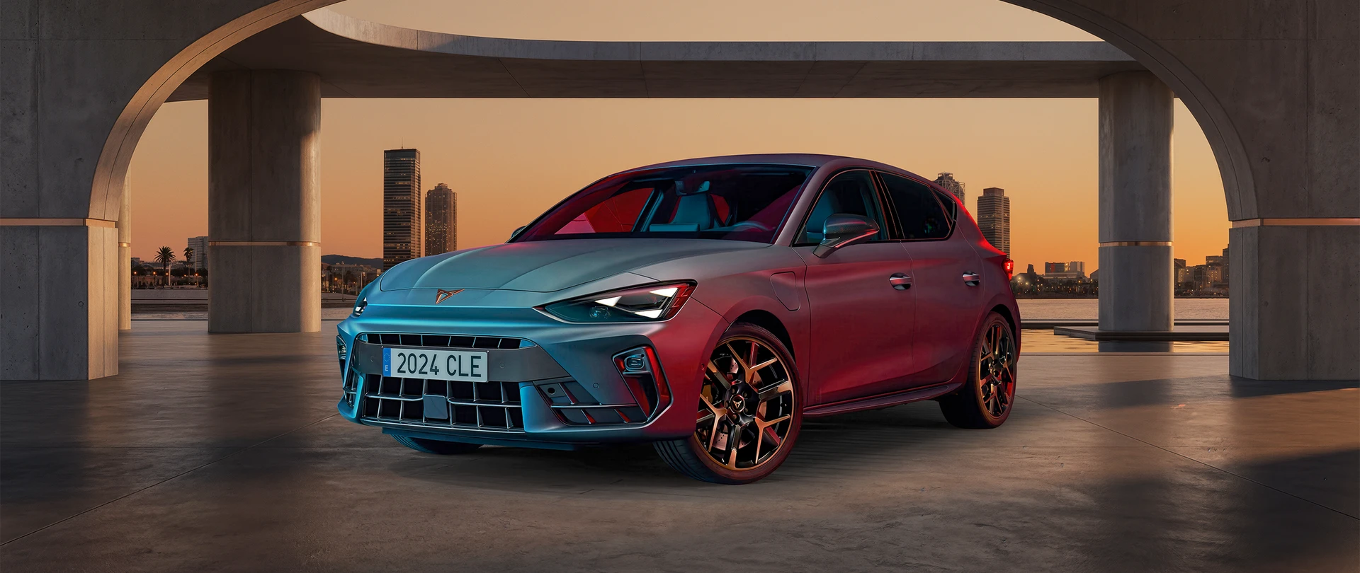 Purpose Generated Image with Press Kit Image automotive integration
